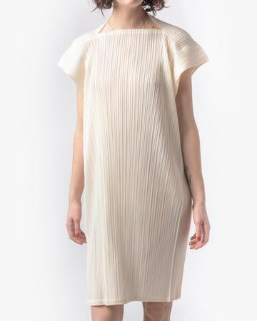 Square Dress in Off White